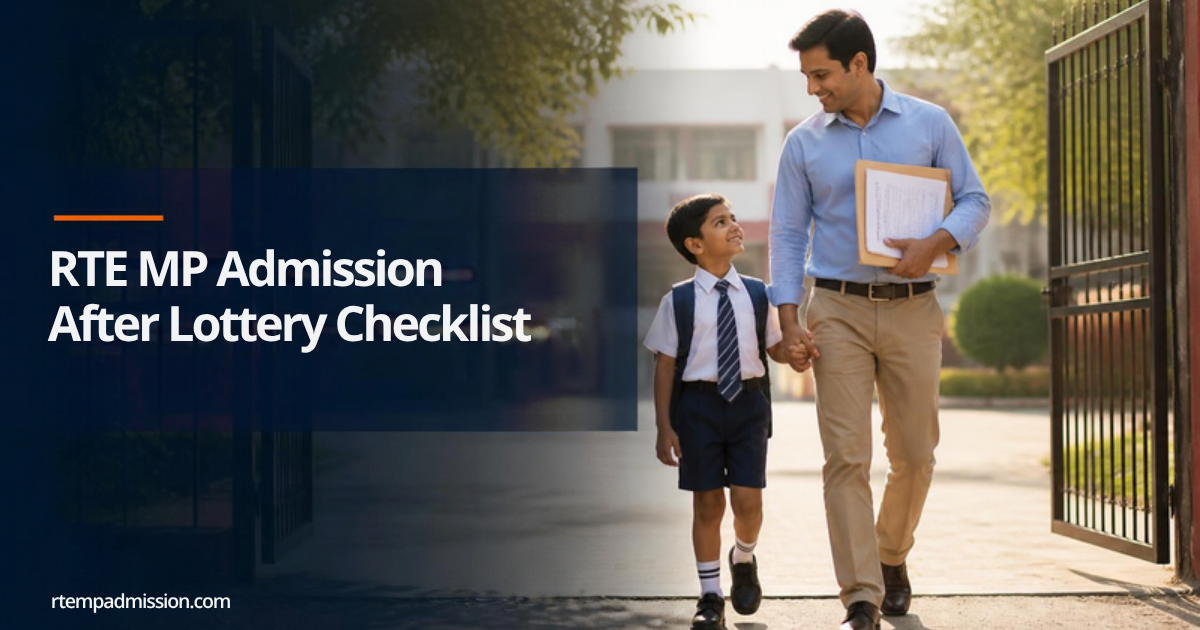 RTE MP Admission After Lottery Checklist