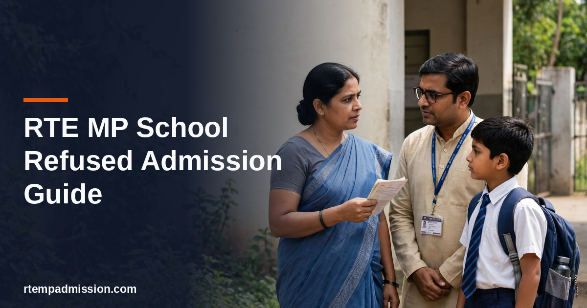 RTE MP School Refused Admission Guide